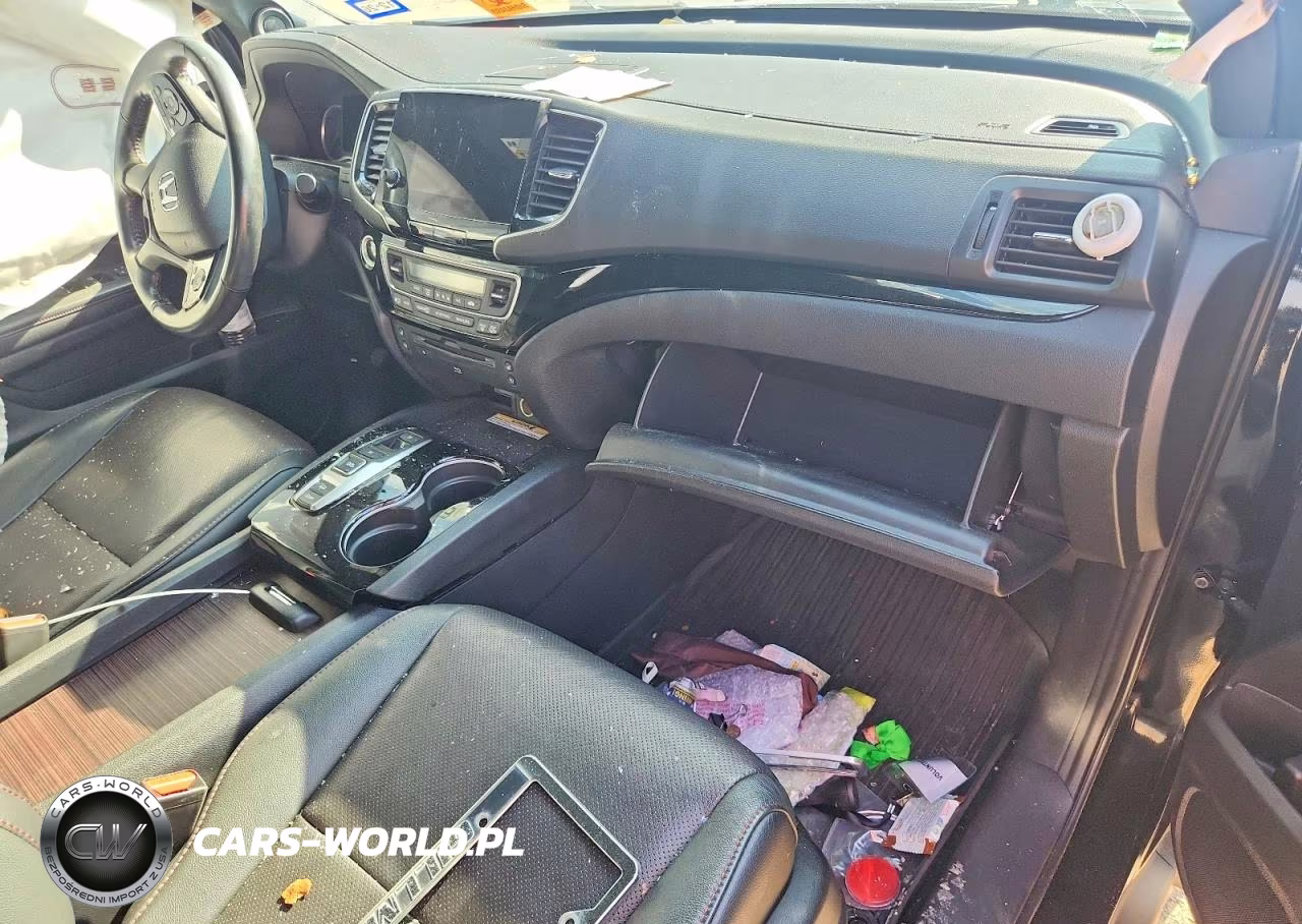 2020 Honda Pilot Black VIN:5FNYF6H7XLB027573 - 8