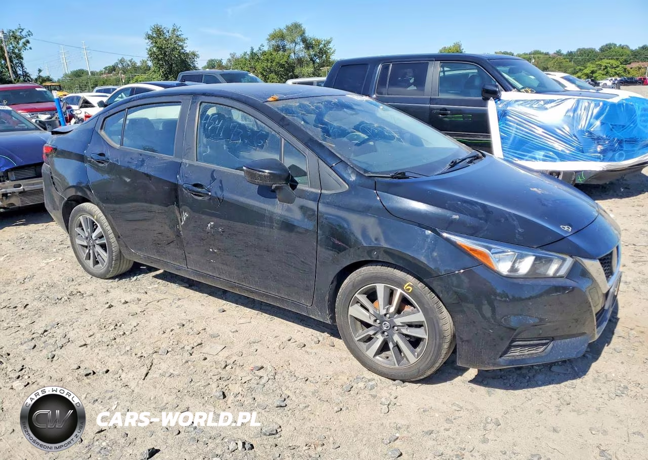 2021 Nissan Versa Sv Xtronic Cvt VIN:3N1CN8EV9ML861884 - 4