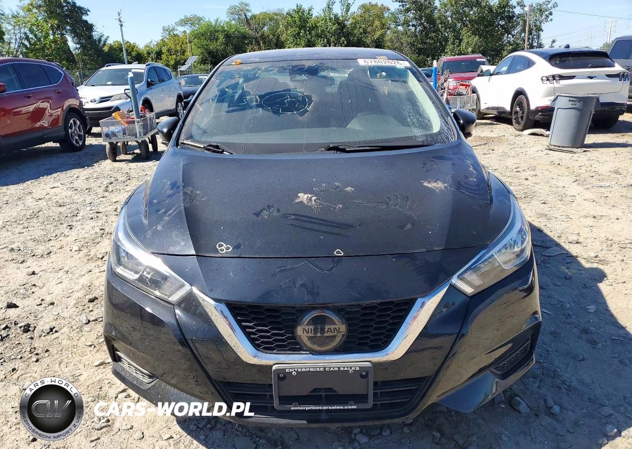 2021 Nissan Versa Sv Xtronic Cvt VIN:3N1CN8EV9ML861884 - 5