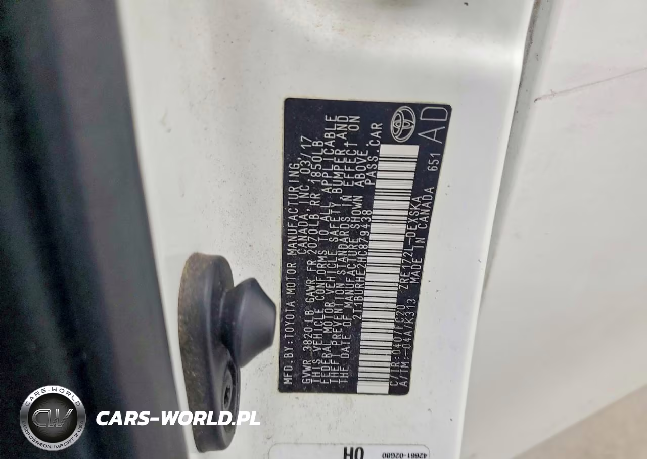2017 Toyota Corolla Se VIN:2T1BURHE2HC879438 - 12