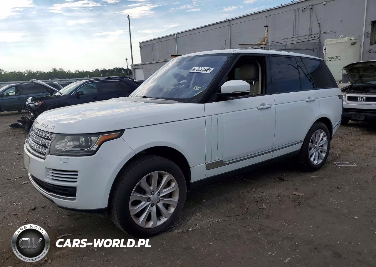 2016 Land Rover Range Rover Hse – zdjęcie 1 z 13