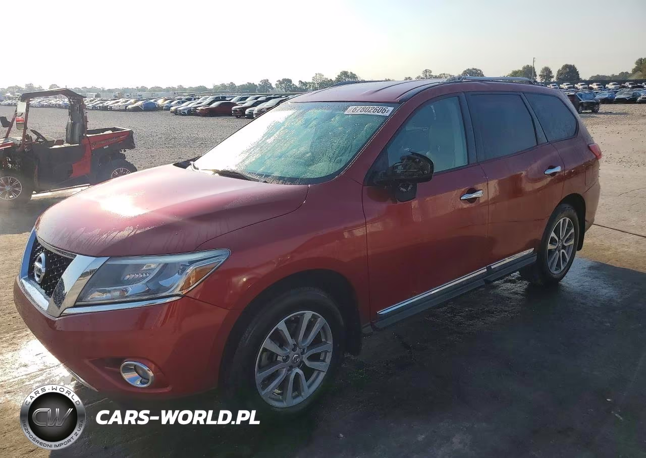 2014 Nissan Pathfinder Sl VIN:5N1AR2MM8EC701941 - 1