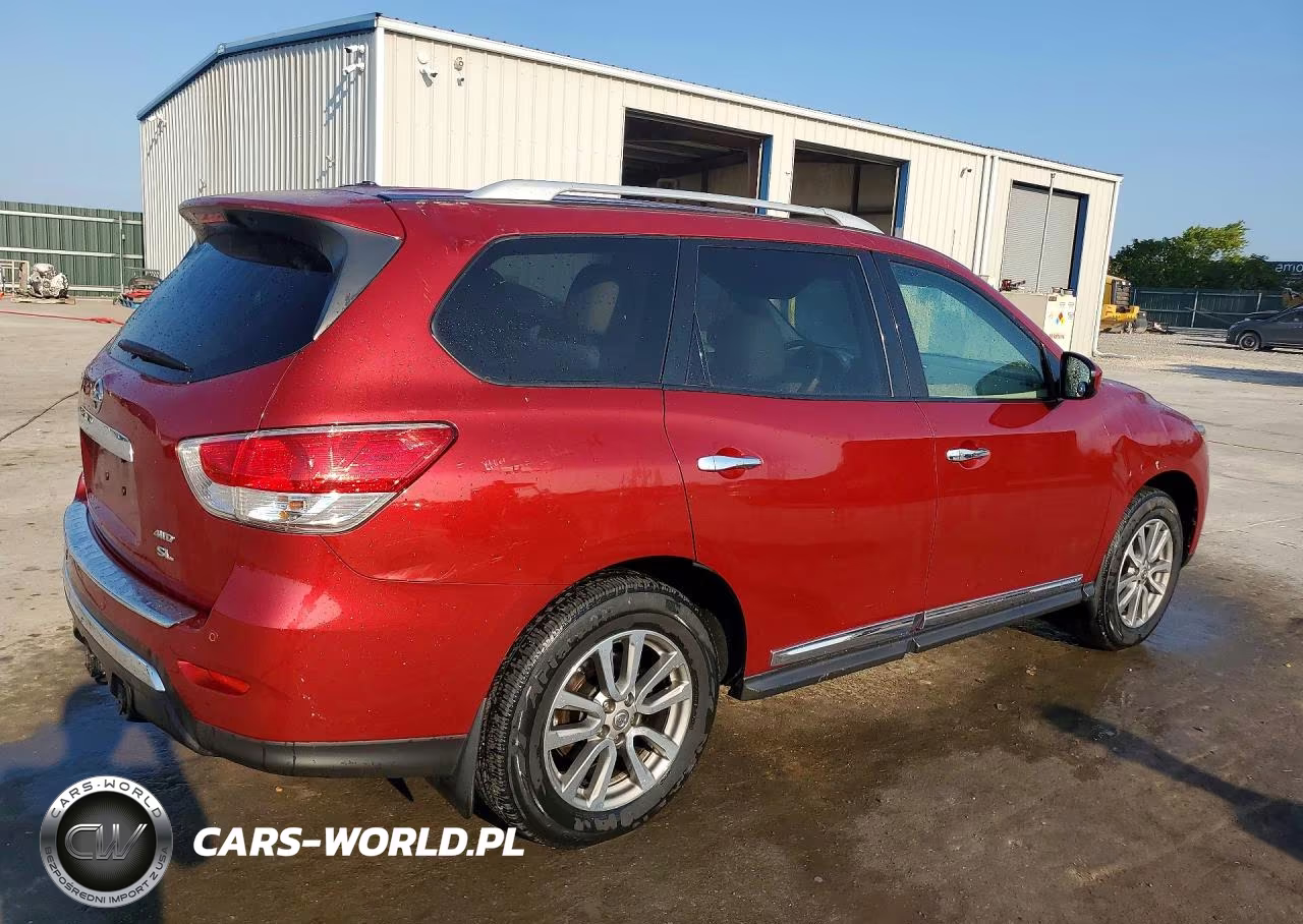 2014 Nissan Pathfinder Sl VIN:5N1AR2MM8EC701941 - 3