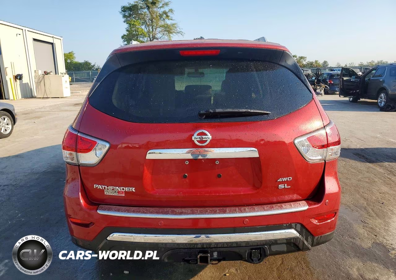 2014 Nissan Pathfinder Sl VIN:5N1AR2MM8EC701941 - 6