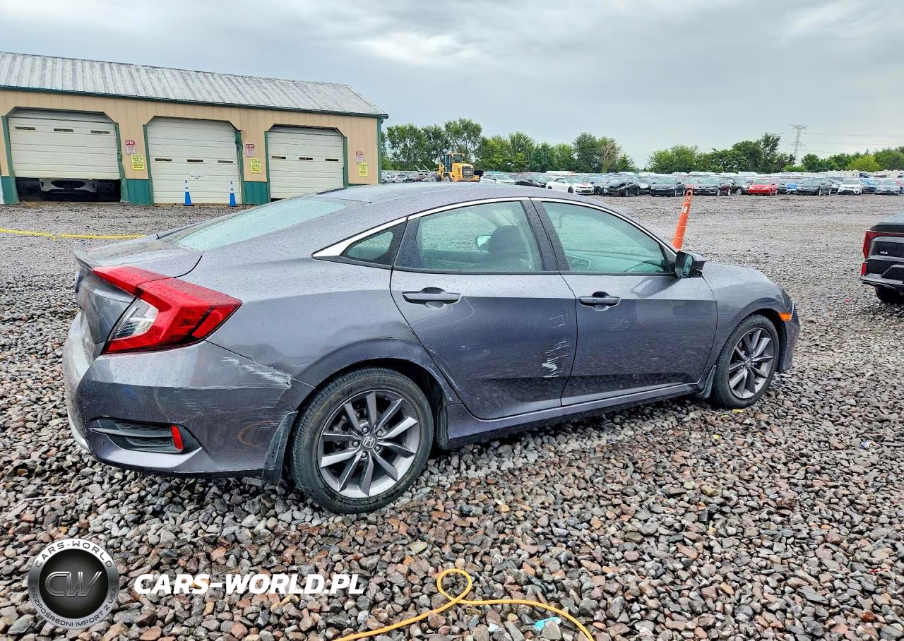 2021 Honda Civic Exl VIN:19XFC1F72ME002650 - 3