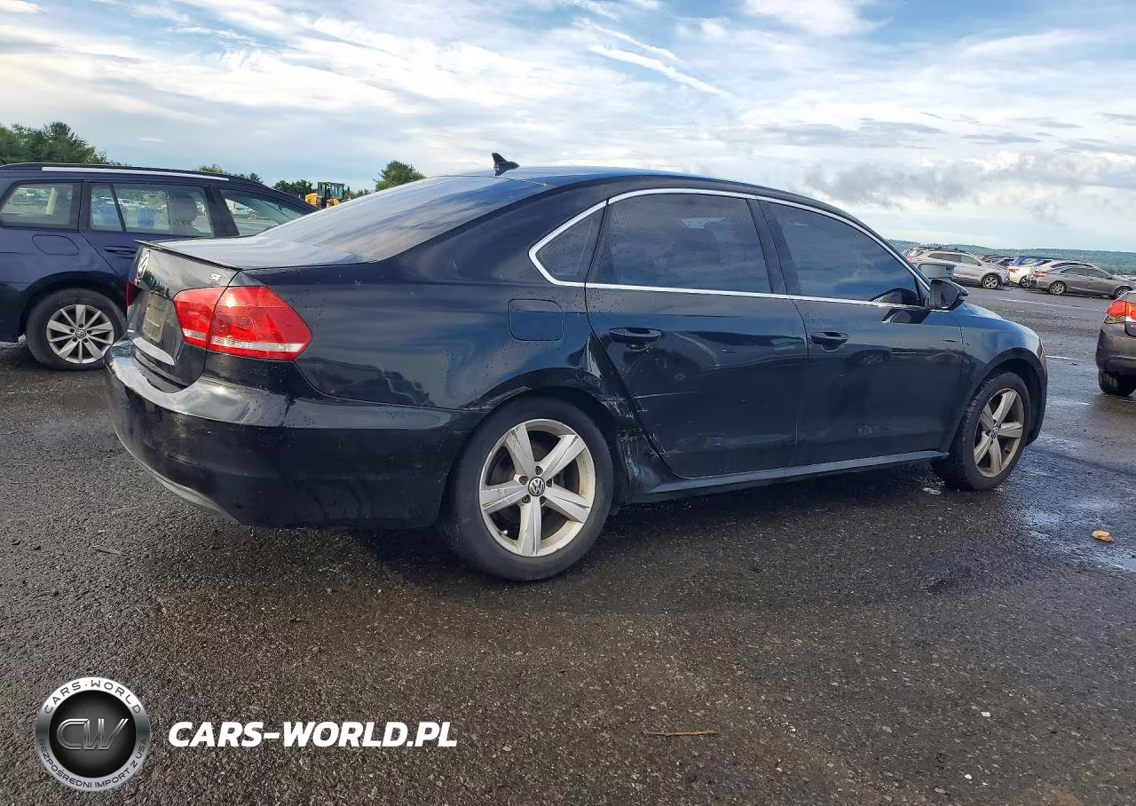 2012 Volkswagen Passat Se VIN:1VWBP7A34CC096026 - 3