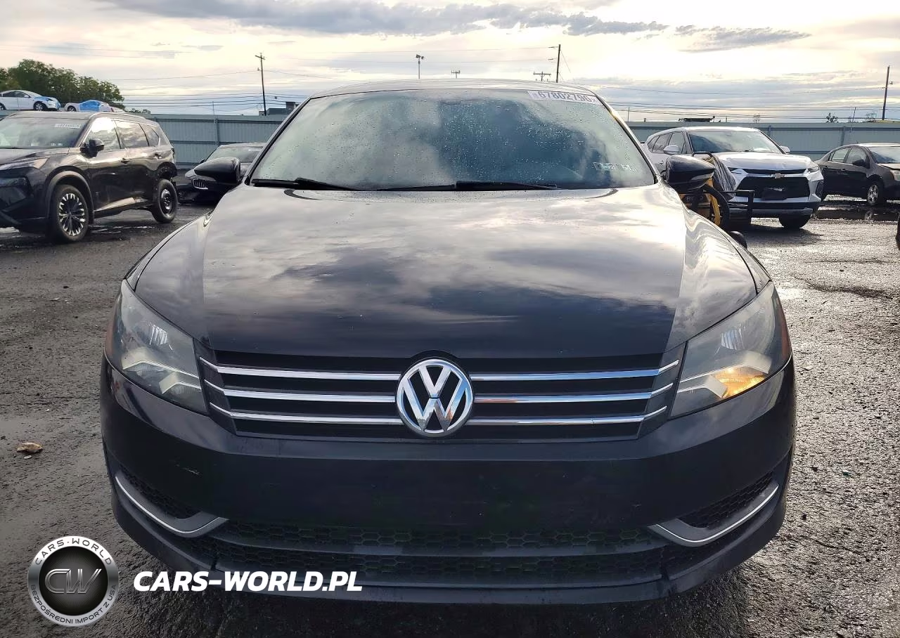 2012 Volkswagen Passat Se VIN:1VWBP7A34CC096026 - 5