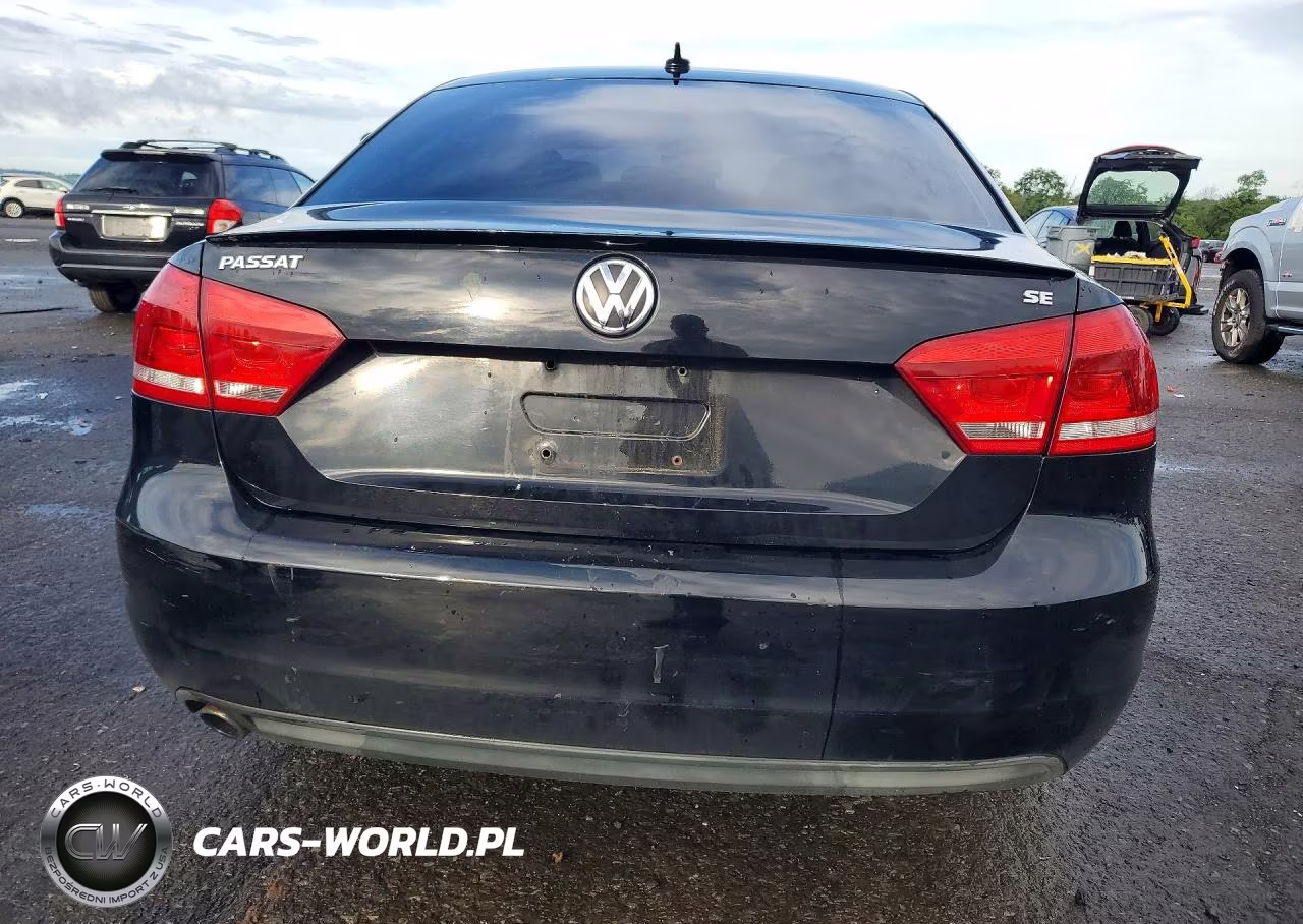 2012 Volkswagen Passat Se VIN:1VWBP7A34CC096026 - 6