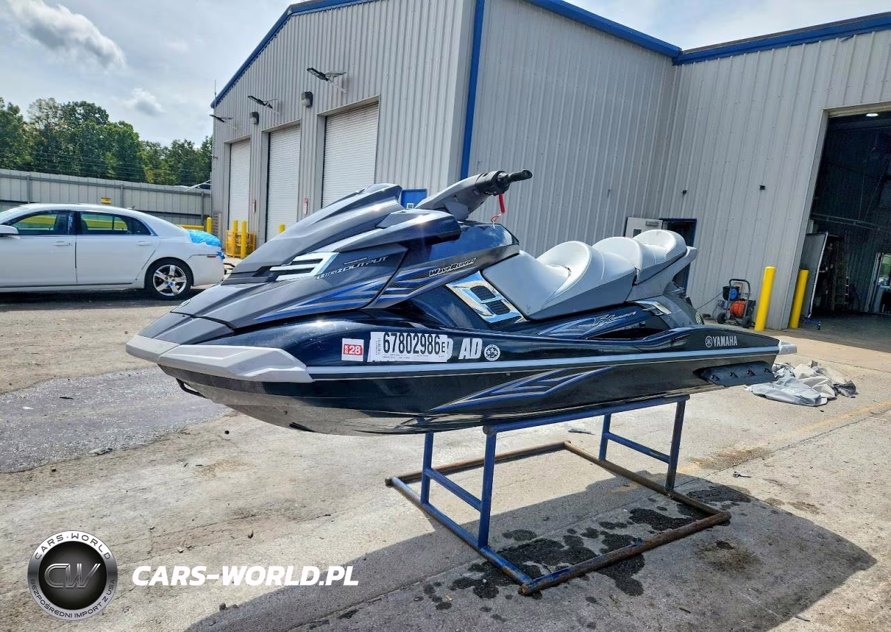 2012 Yamaha Wave Runner Fx Jet Ski VIN:YAMA3145D212 - 2
