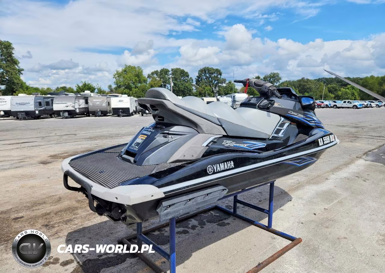 2012 Yamaha Wave Runner Fx Jet Ski VIN:YAMA3145D212 - 3