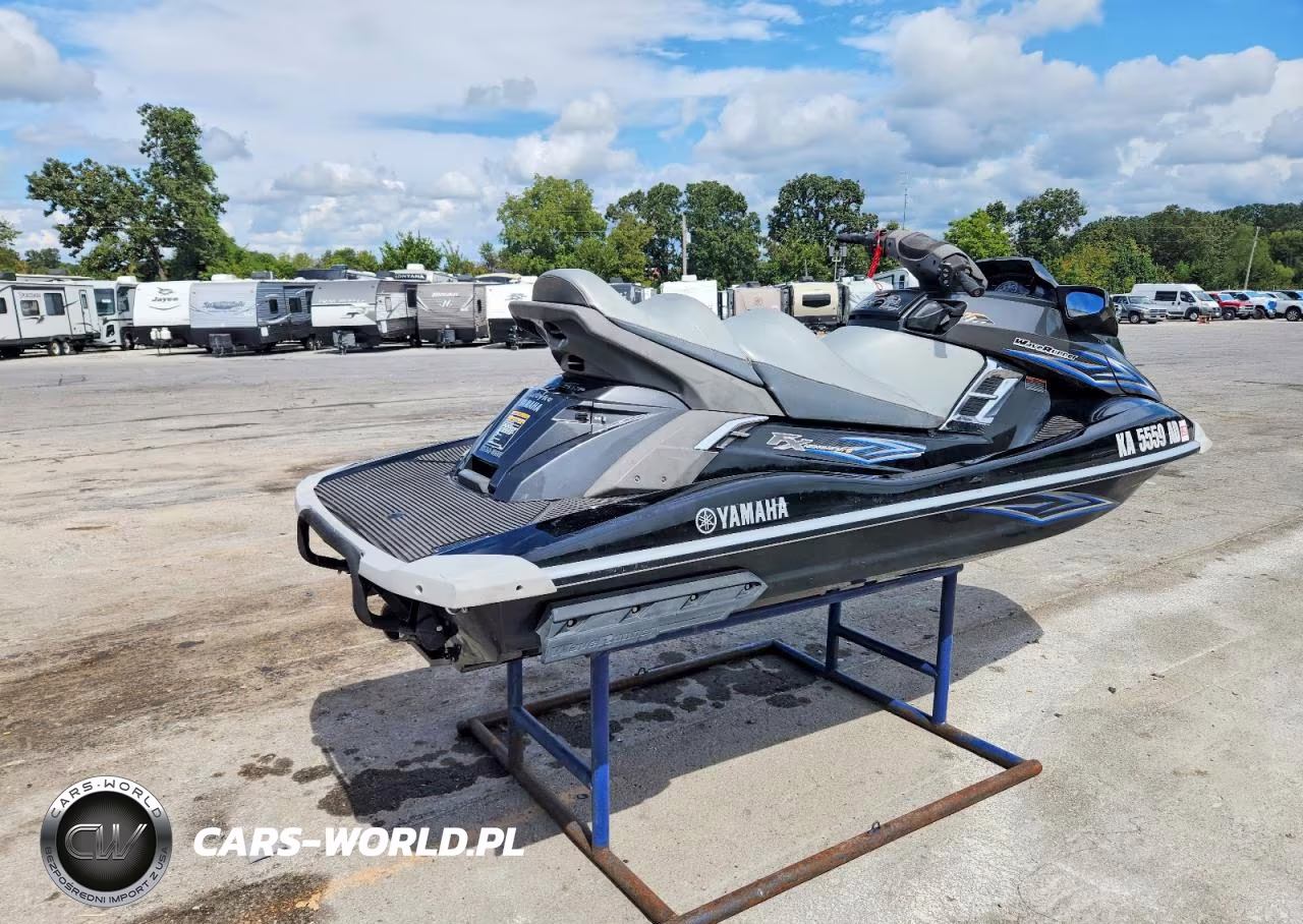 2012 Yamaha Wave Runner Fx Jet Ski VIN:YAMA3145D212 - 4