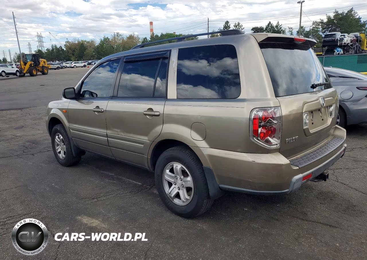 2008 Honda Pilot Vp VIN:5FNYF28208B018580 - 2
