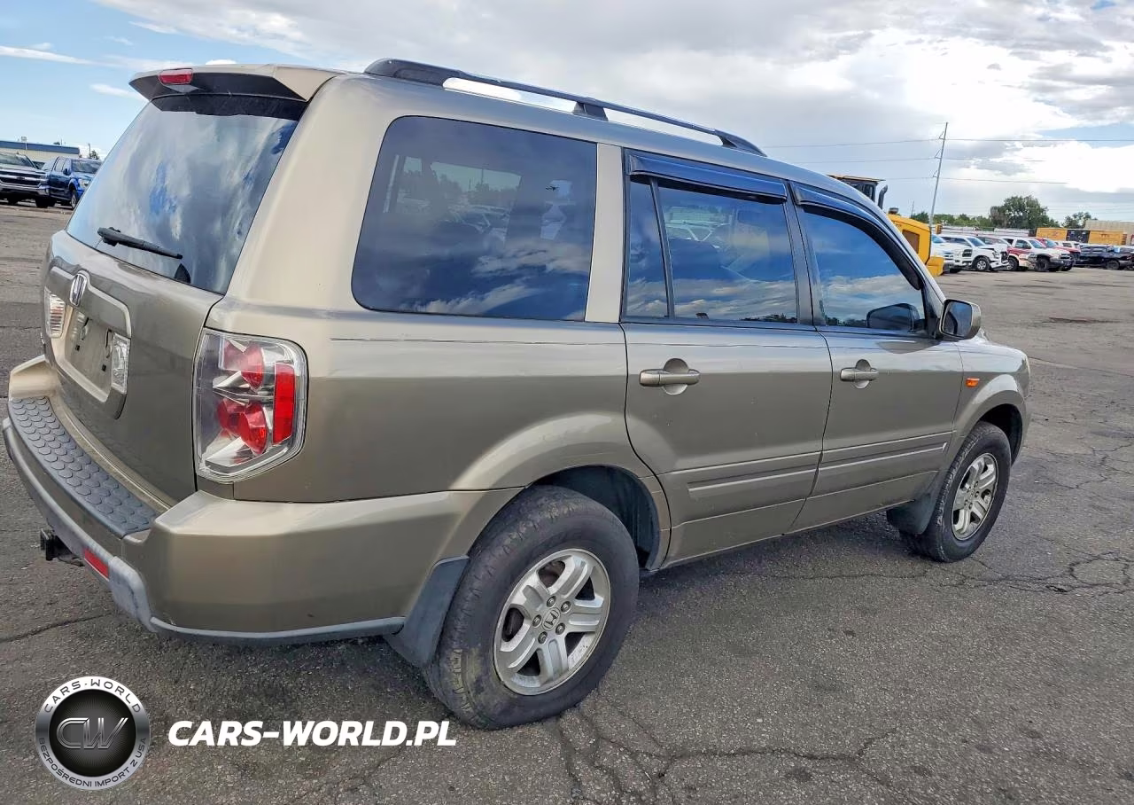2008 Honda Pilot Vp VIN:5FNYF28208B018580 - 3