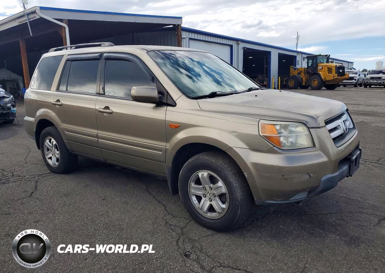 2008 Honda Pilot Vp VIN:5FNYF28208B018580 - 4