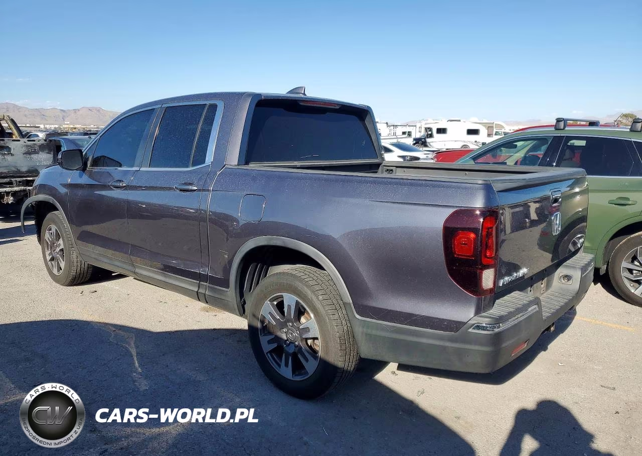 2017 Honda Ridgeline Rtl VIN:5FPYK3F65HB001465 - 2