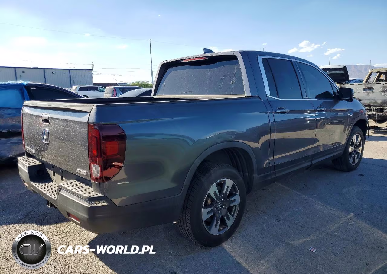 2017 Honda Ridgeline Rtl VIN:5FPYK3F65HB001465 - 3