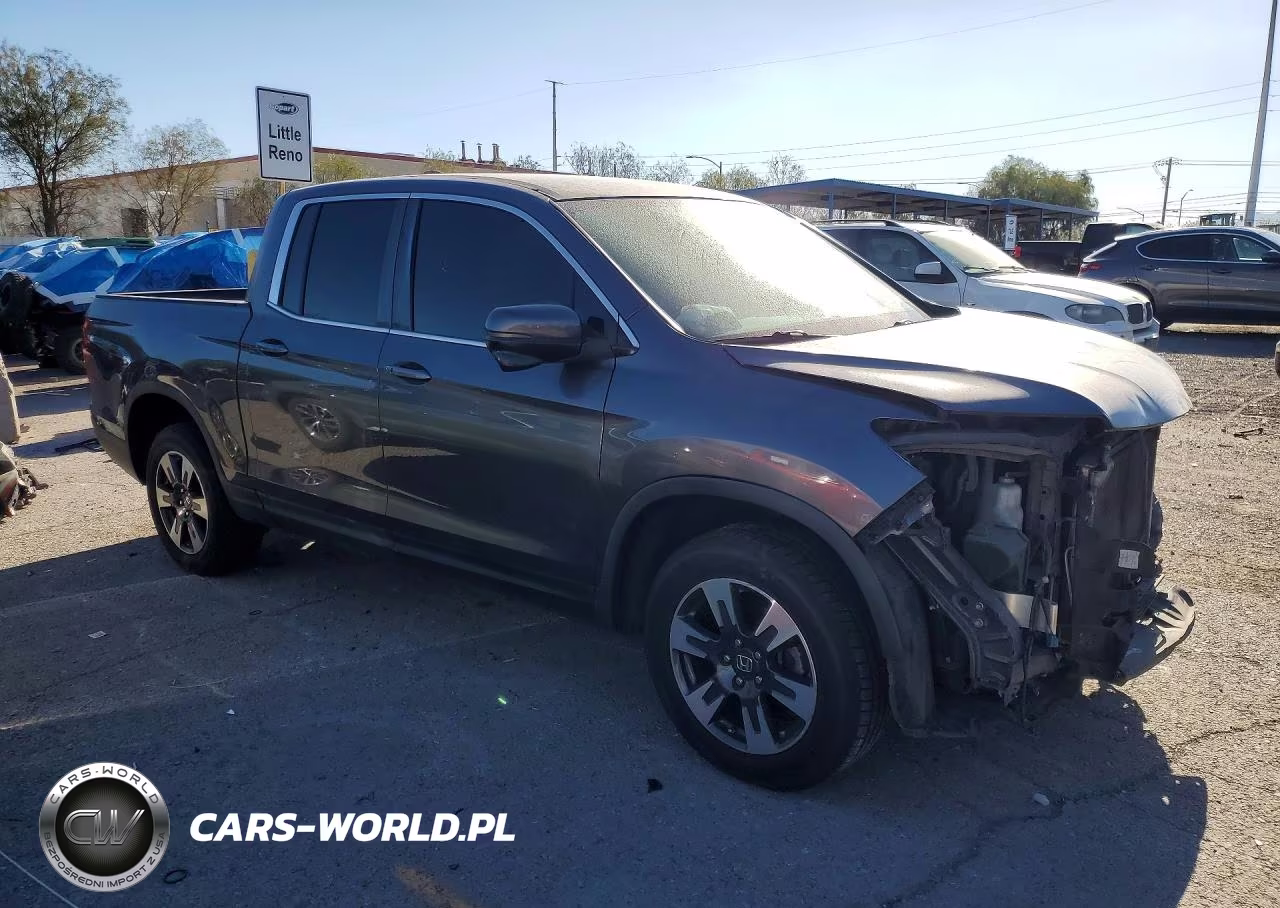 2017 Honda Ridgeline Rtl VIN:5FPYK3F65HB001465 - 4