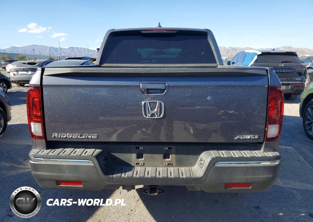 2017 Honda Ridgeline Rtl VIN:5FPYK3F65HB001465 - 6