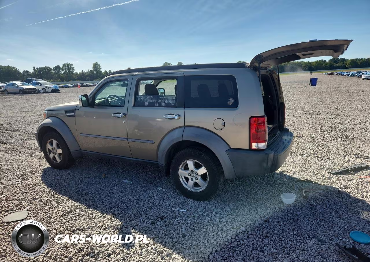 2007 Dodge Nitro Sxt VIN:1D8GT28K17W644302 - 2