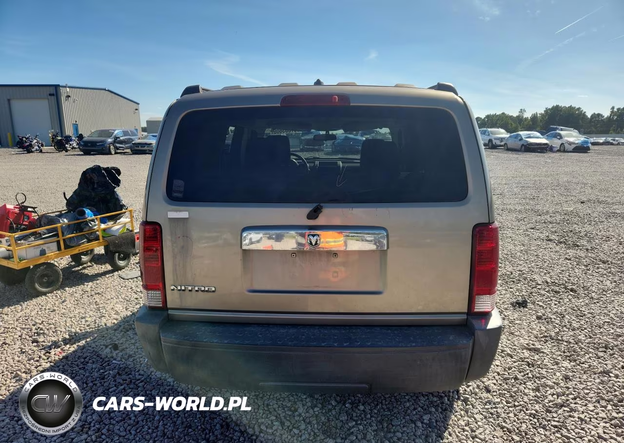 2007 Dodge Nitro Sxt VIN:1D8GT28K17W644302 - 6