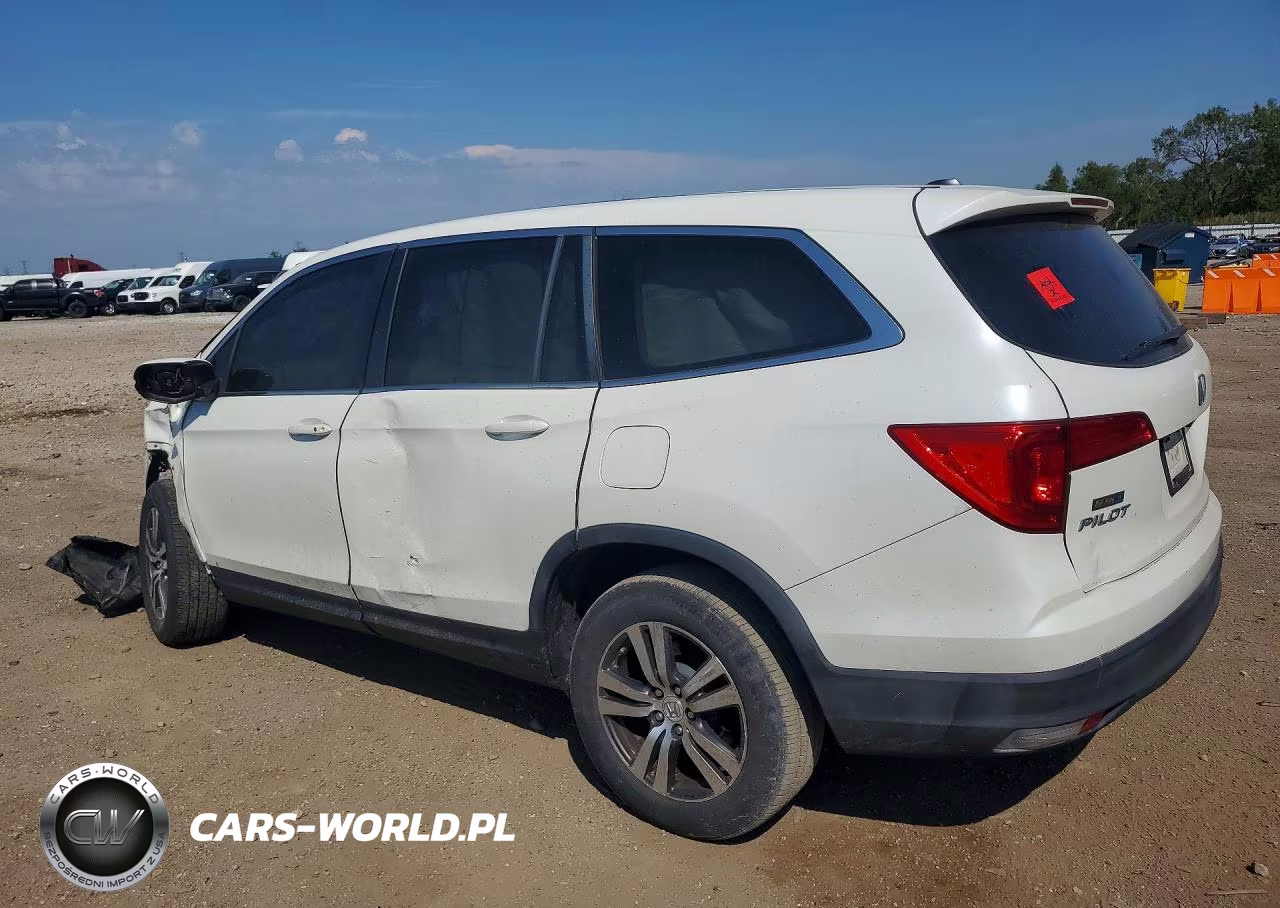 2016 Honda Pilot Exl VIN:5FNYF6H57GB003798 - 2