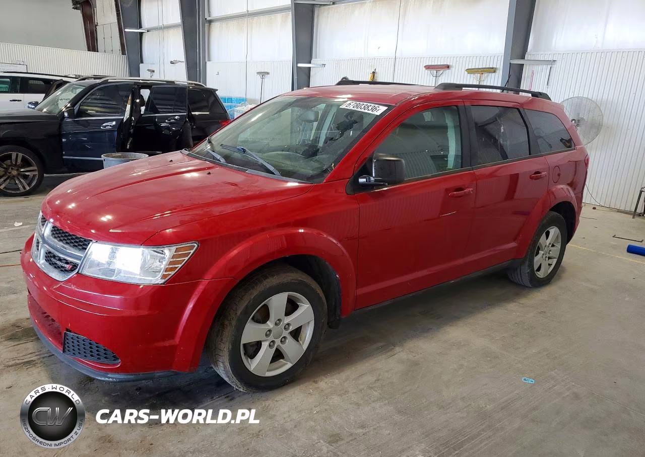 2017 Dodge Journey Se VIN:3C4PDCAB6HT516611 - 1