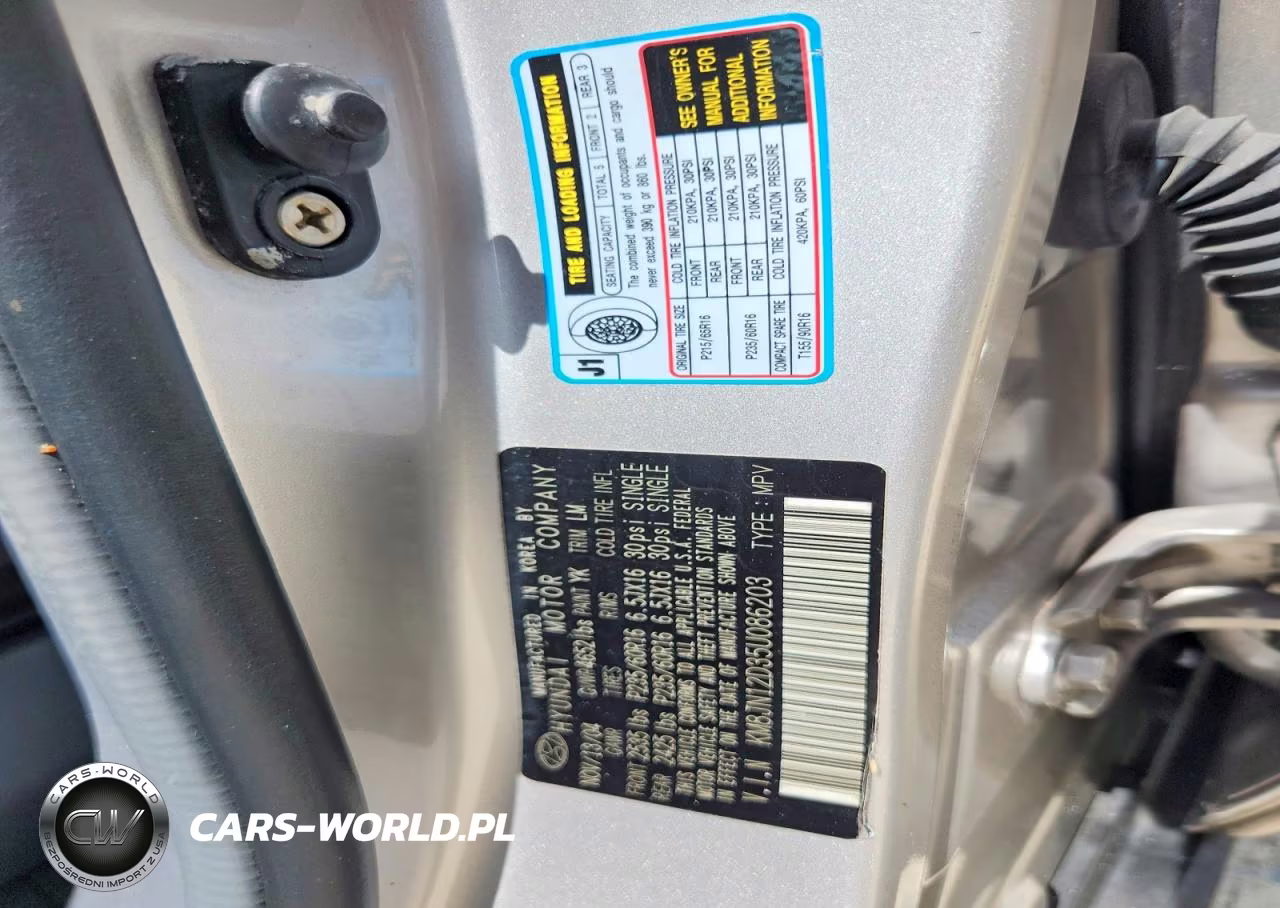 2005 Hyundai Tucson Gls VIN:KM8JN12D35U086203 - 13