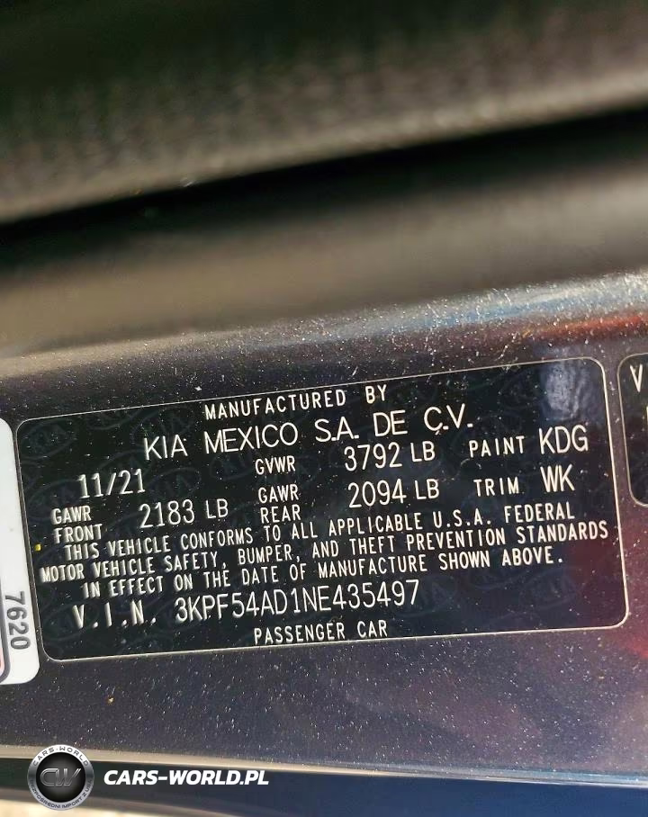 2022 Kia Forte Gt Line VIN:3KPF54AD1NE435497 - 13