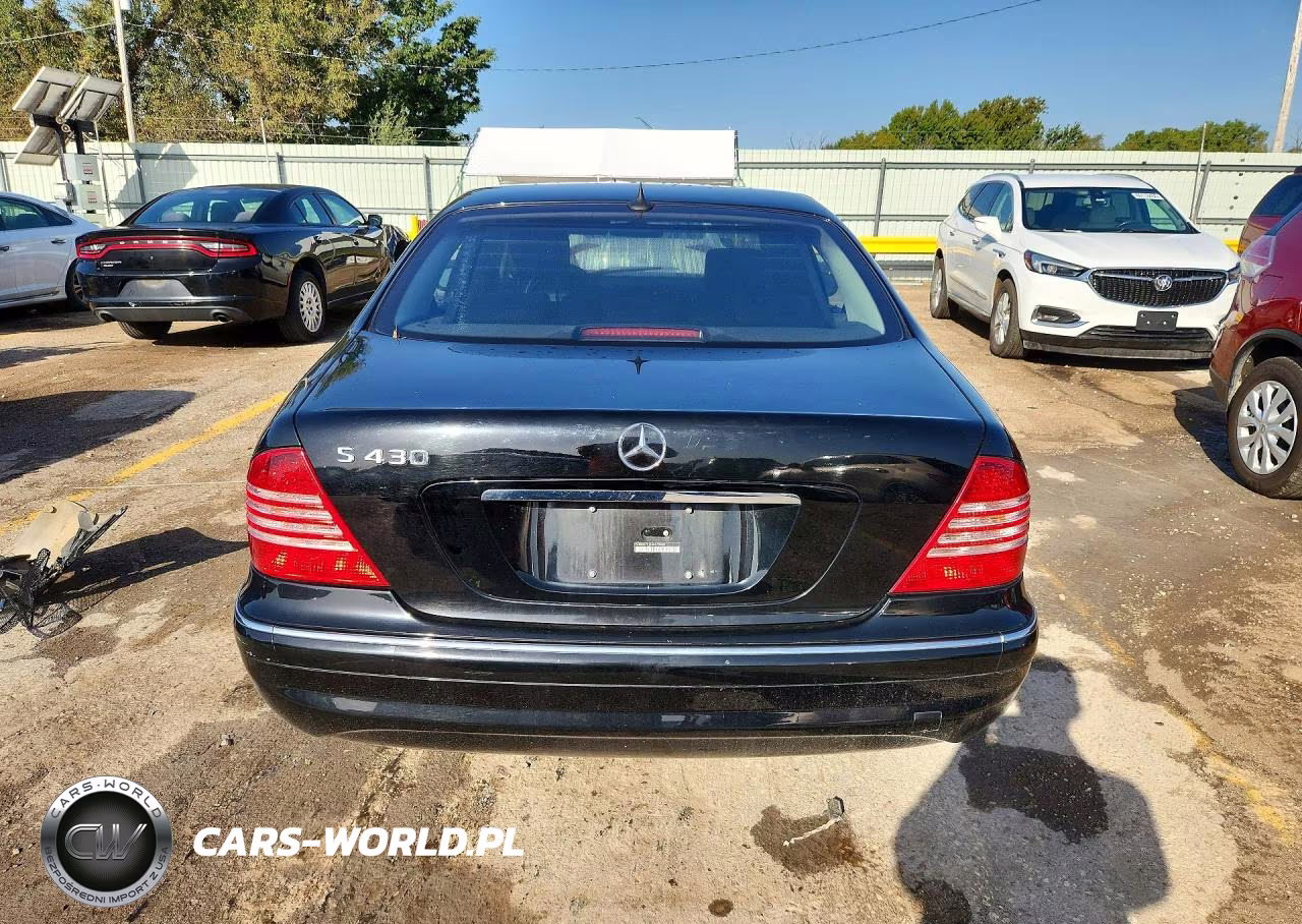2003 Mercedes-Benz S 430 VIN:WDBNG70J23A378420 - 6