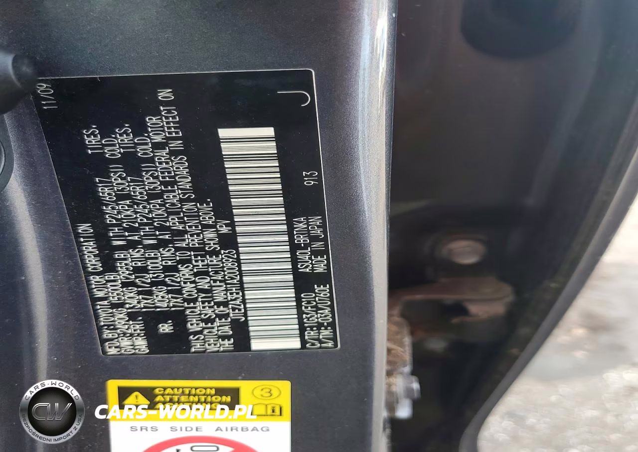 2010 Toyota Highlander Base VIN:JTEZA3EH1A2008923 - 13