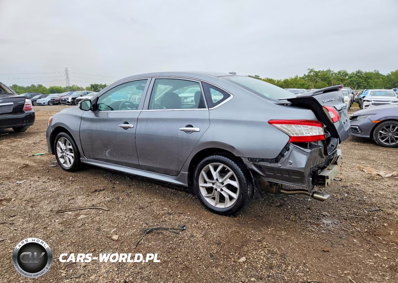2015 Nissan Sentra Sr VIN:3N1AB7AP9FY364504 - 2