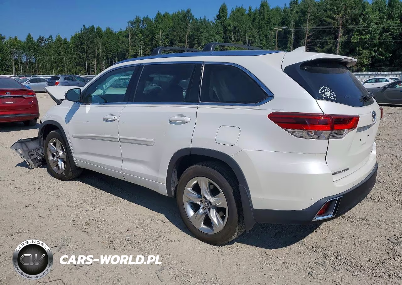 2017 Toyota Highlander Limited VIN:5TDDZRFH7HS379922 - 2