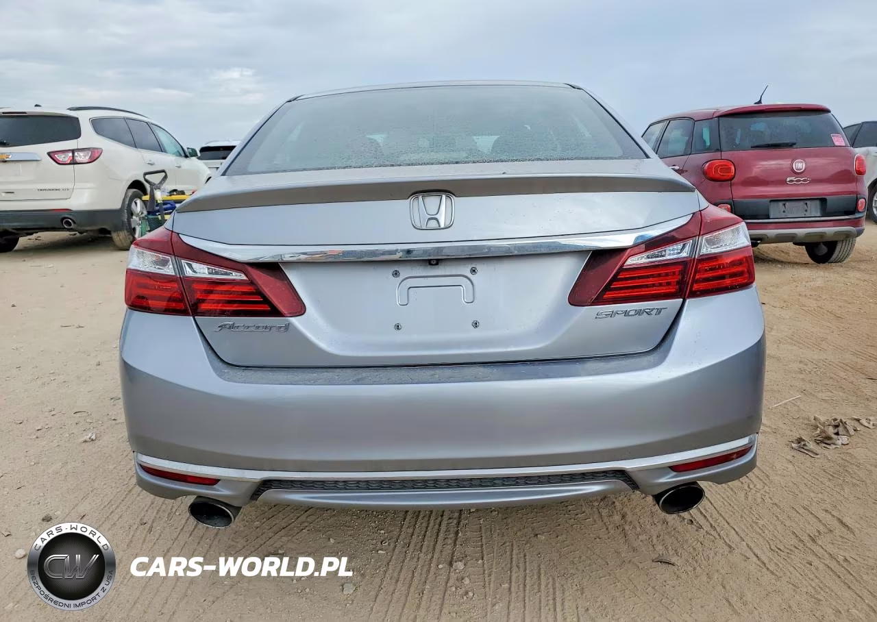 2016 Honda Accord Sport VIN:1HGCR2F5XGA244004 - 6