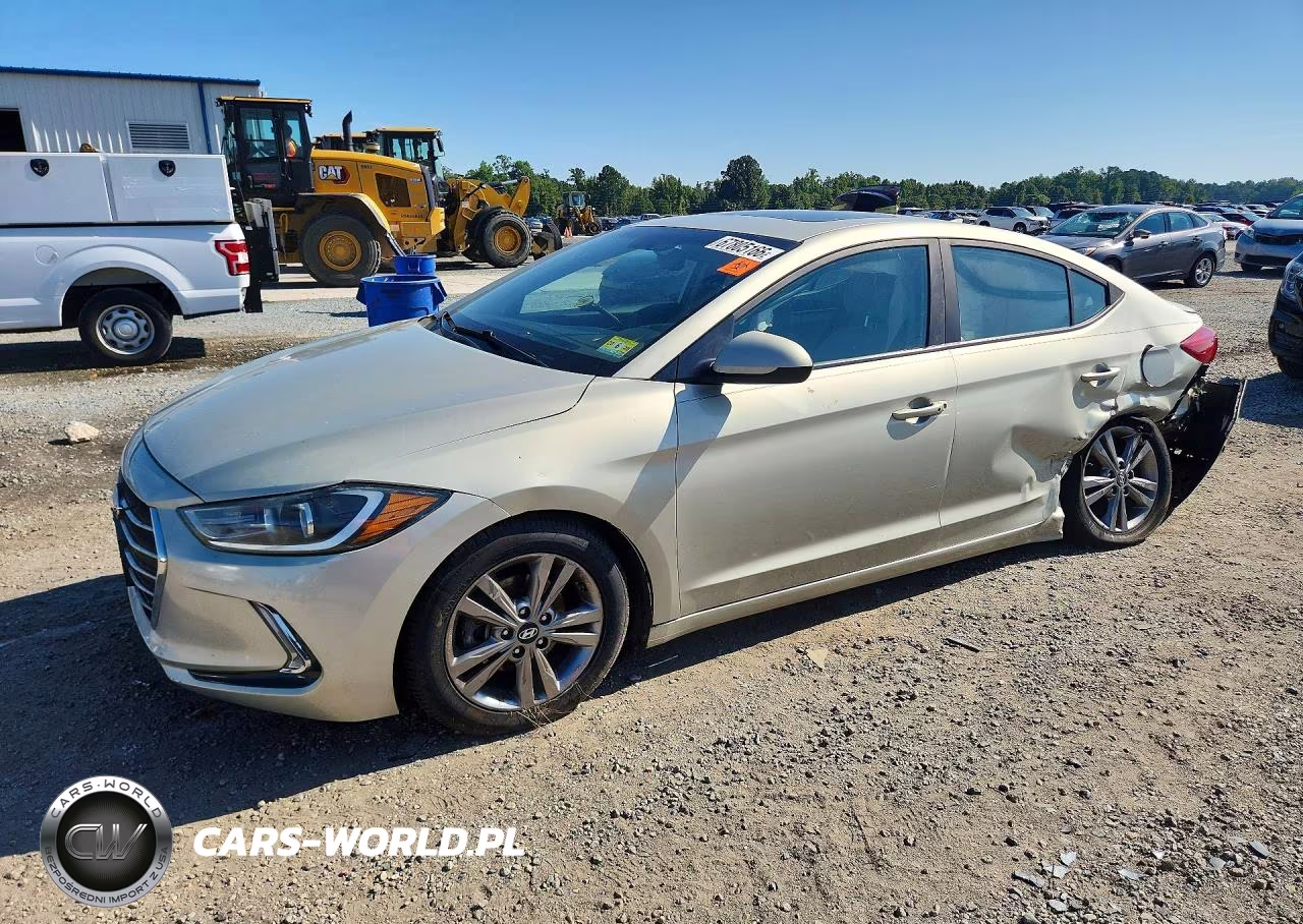 2017 Hyundai Elantra Value Edition VIN:KMHD84LF6HU243555 - 1
