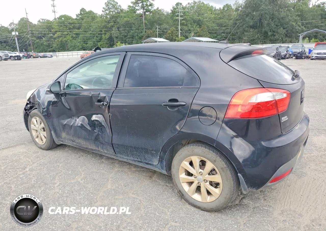 2014 Kia Rio Ex VIN:KNADN5A38E6386127 - 2