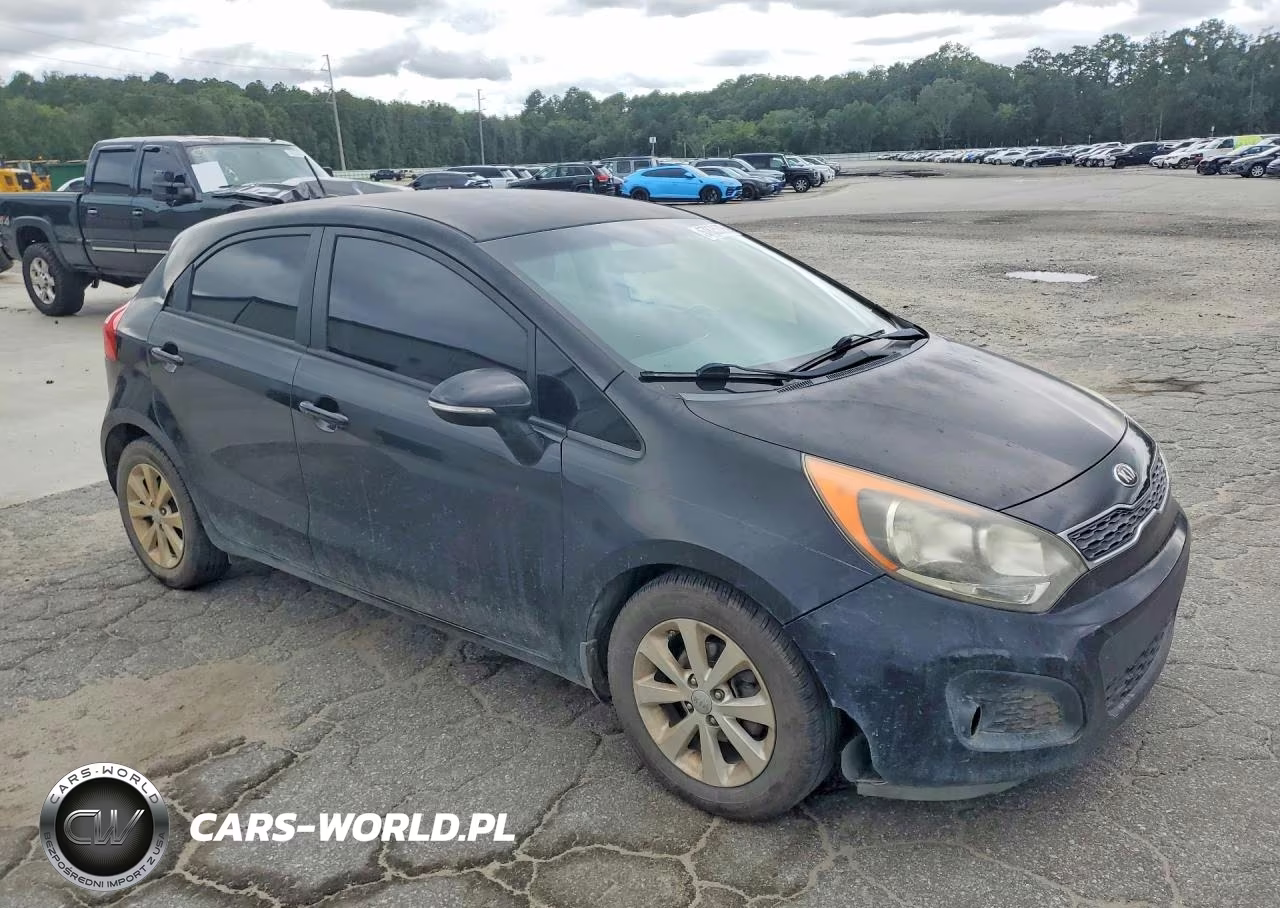 2014 Kia Rio Ex VIN:KNADN5A38E6386127 - 4