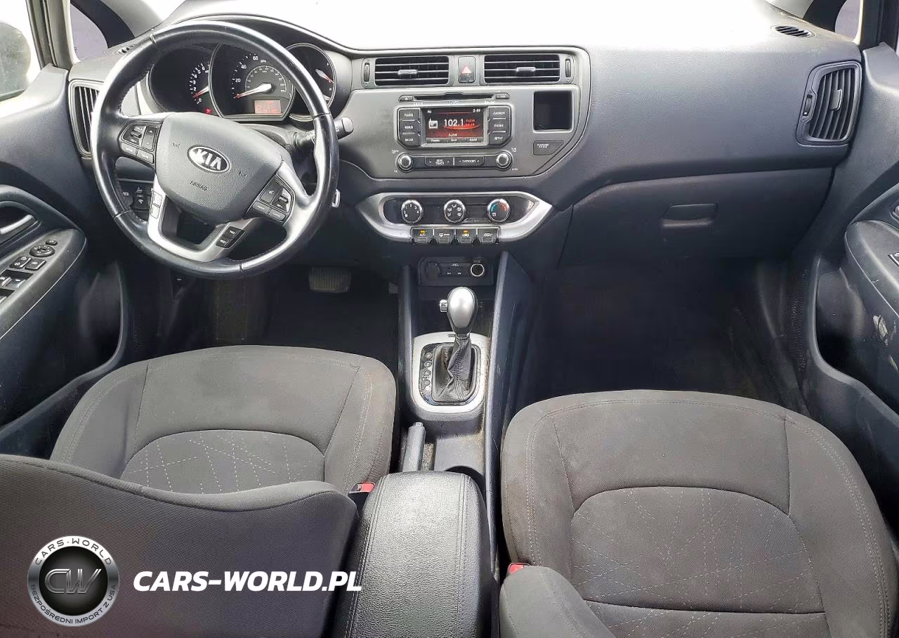 2014 Kia Rio Ex VIN:KNADN5A38E6386127 - 8