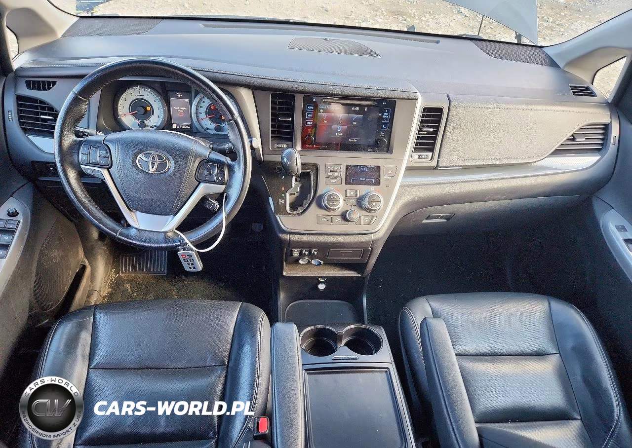 2017 Toyota Sienna Se VIN:5TDXZ3DC1HS864512 - 8