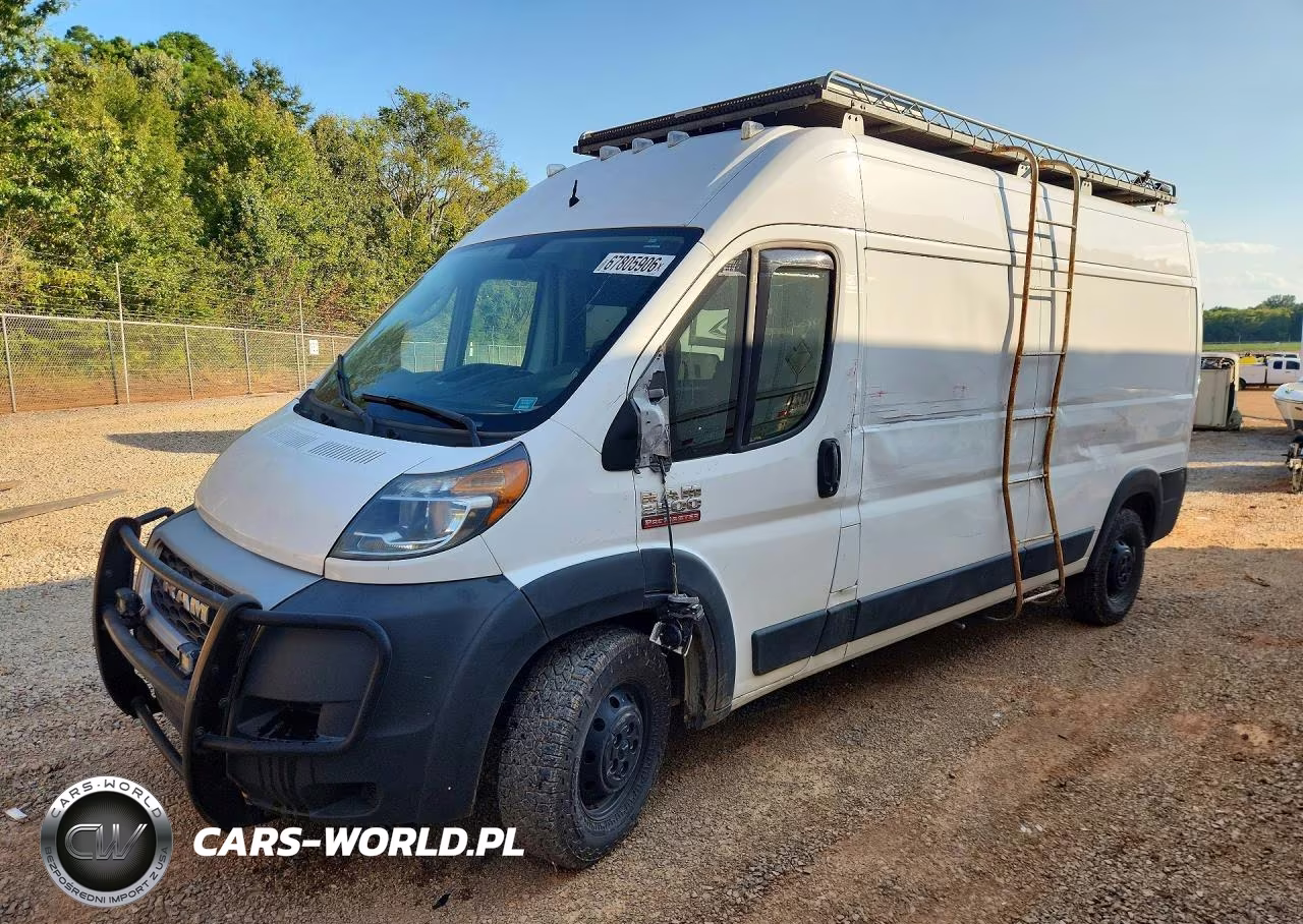 2019 Ram Promaster 2500 Rv VIN:3C6TRVDGXKE505570 - 1
