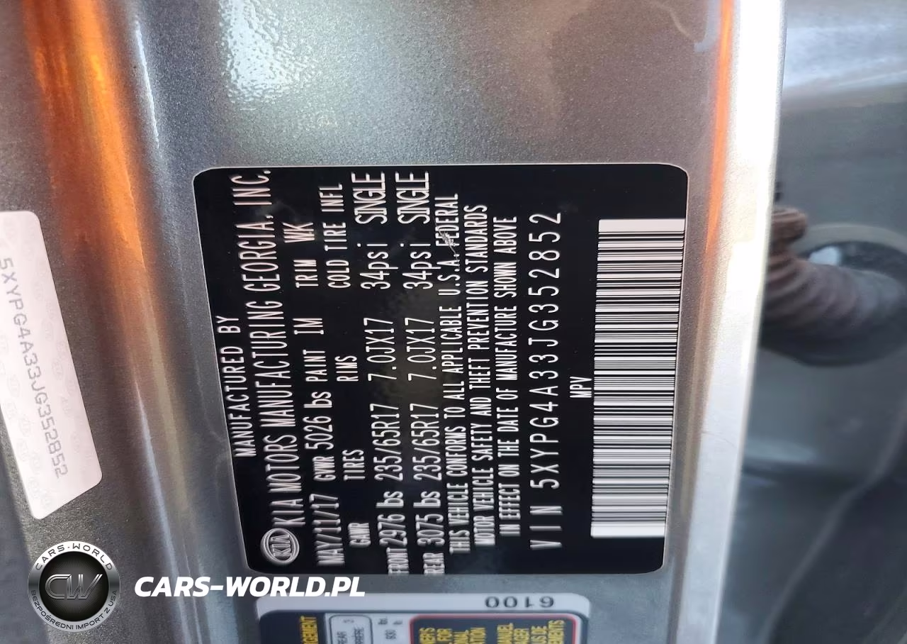 2018 Kia Sorento Lx VIN:5XYPG4A33JG352852 - 13