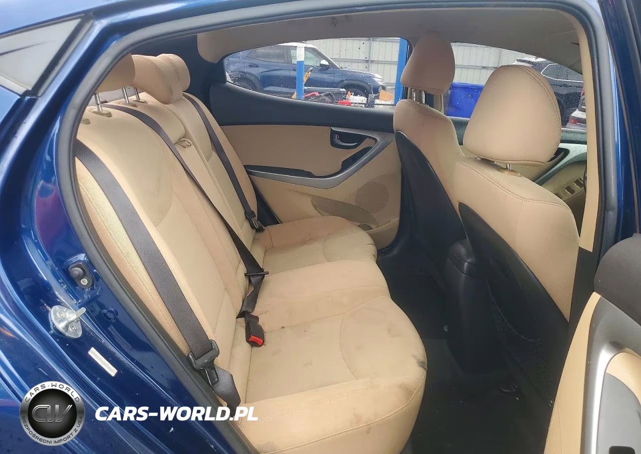 2013 Hyundai Elantra Gls VIN:KMHDH4AE6DU801621 - 10