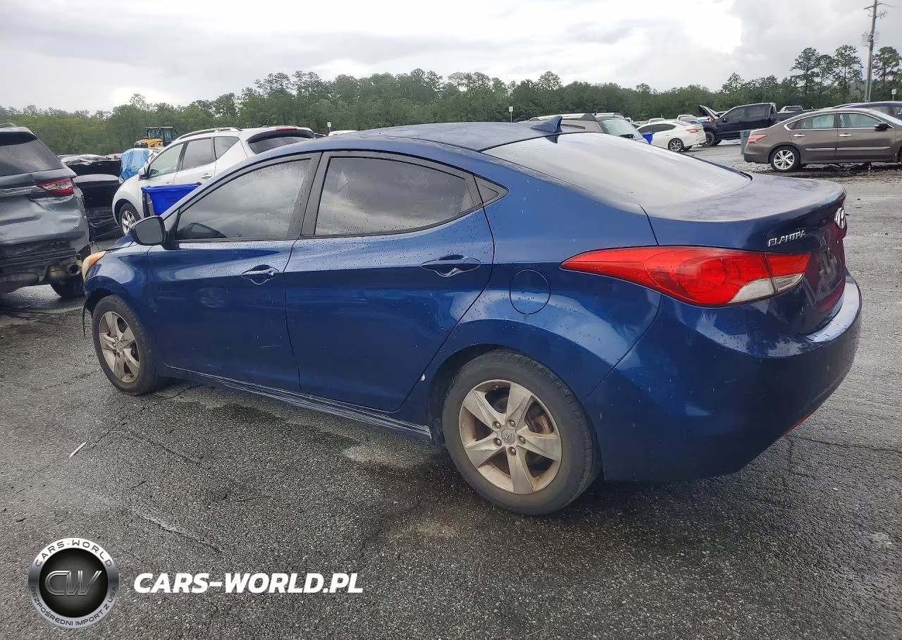 2013 Hyundai Elantra Gls VIN:KMHDH4AE6DU801621 - 2