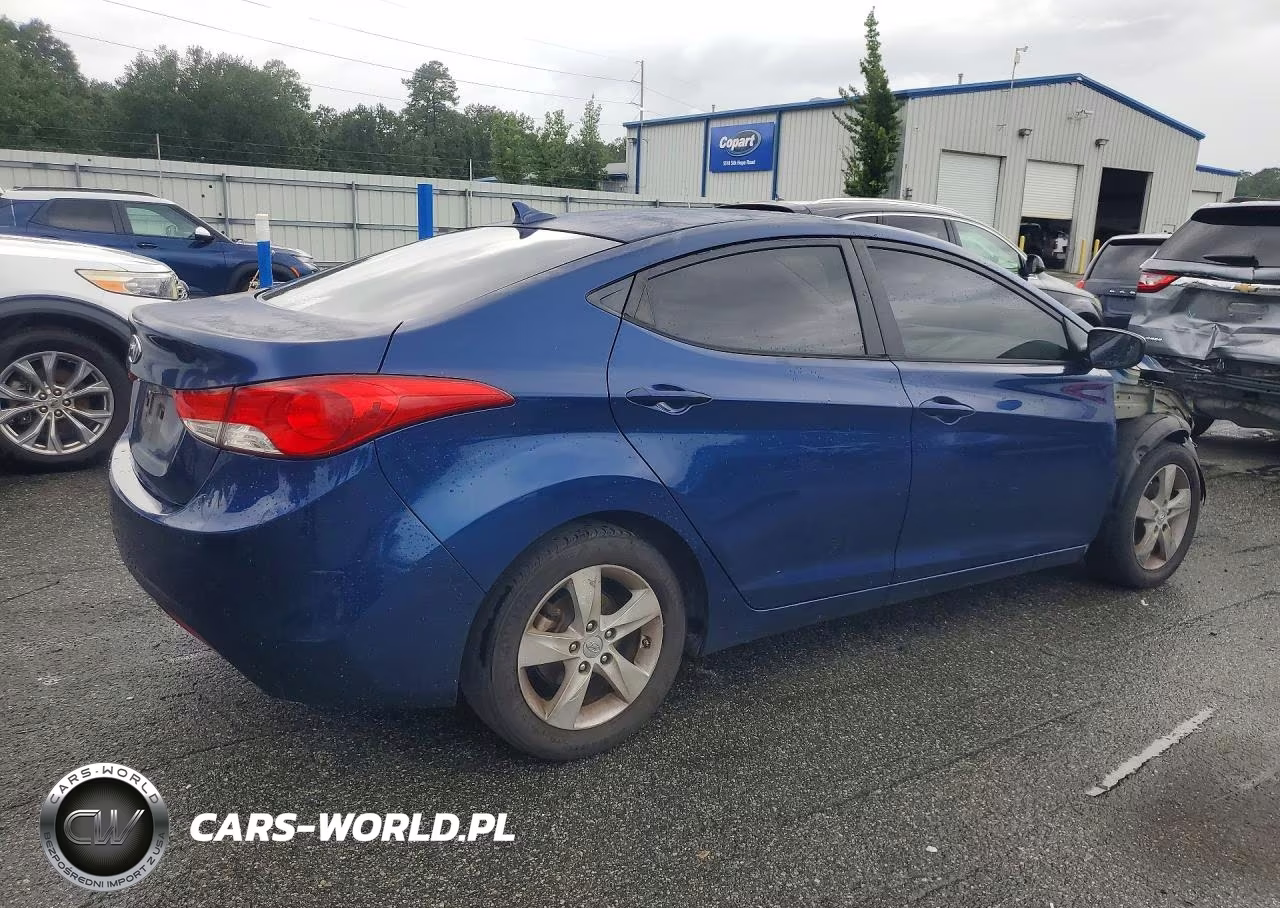2013 Hyundai Elantra Gls VIN:KMHDH4AE6DU801621 - 3