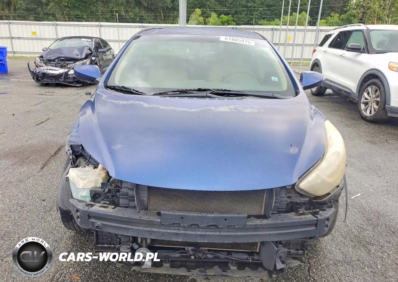 2013 Hyundai Elantra Gls VIN:KMHDH4AE6DU801621 - 5