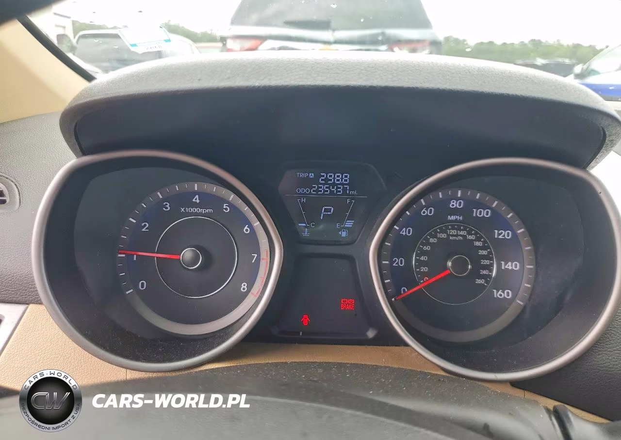 2013 Hyundai Elantra Gls VIN:KMHDH4AE6DU801621 - 9