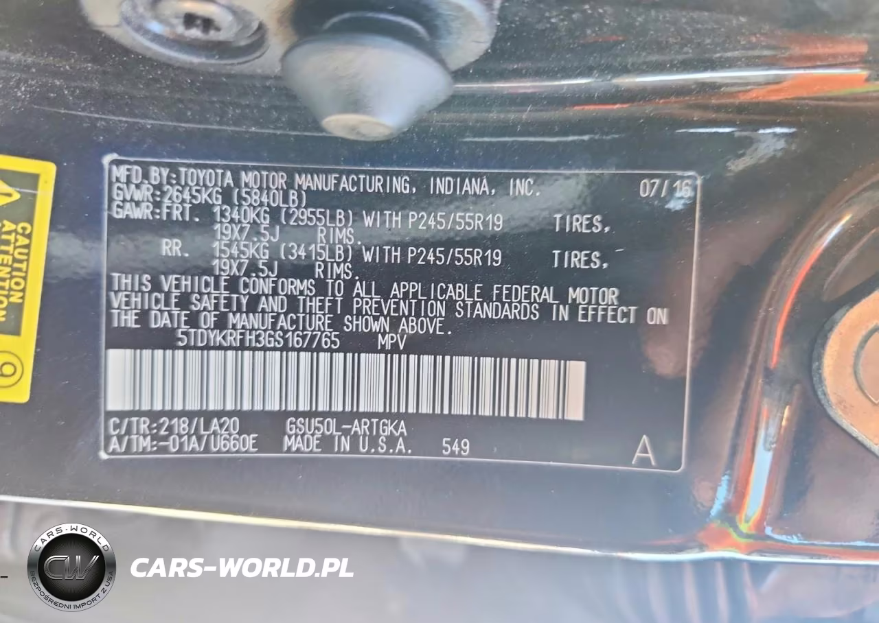 2016 Toyota Highlander Limited Platinum VIN:5TDYKRFH3GS167765 - 13