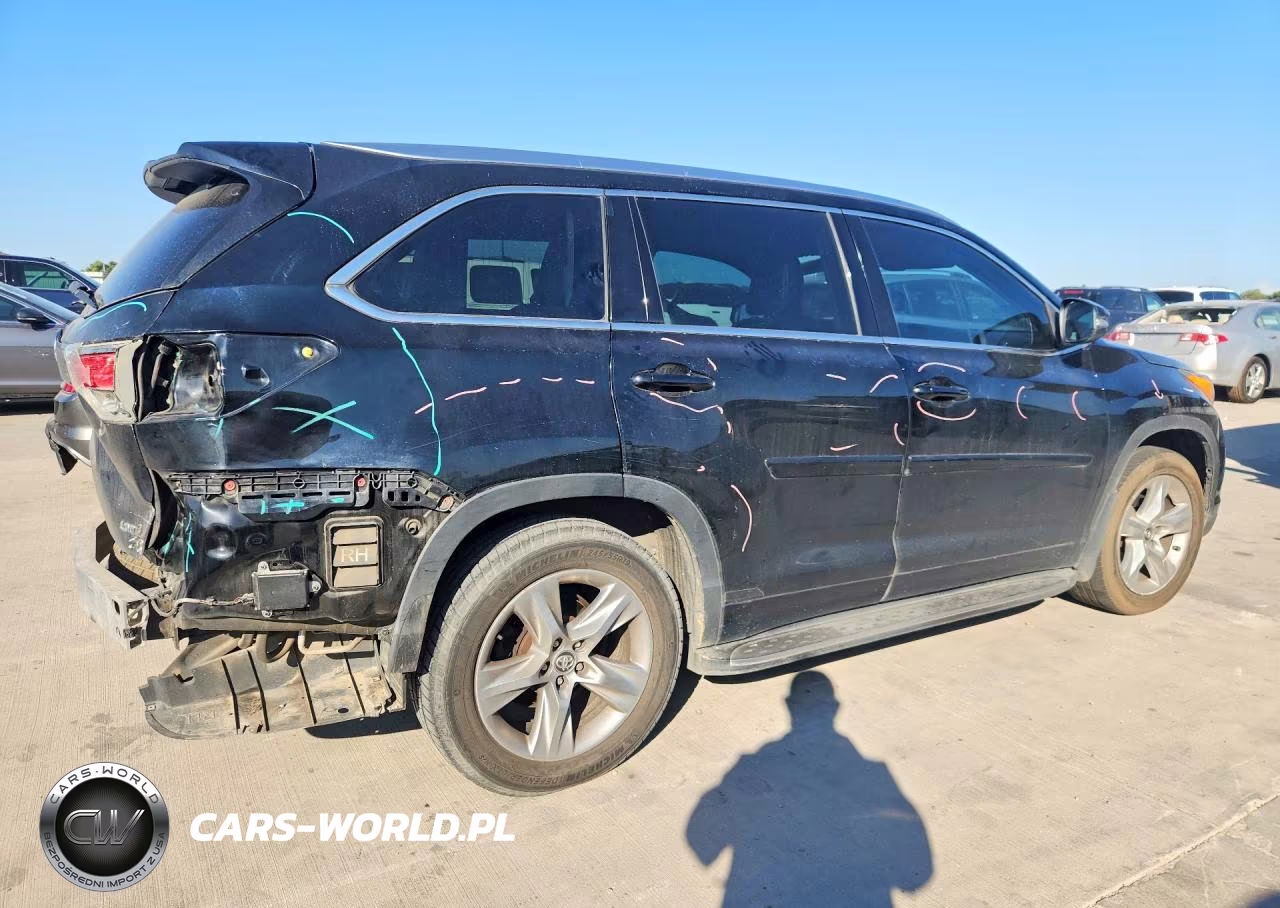 2016 Toyota Highlander Limited Platinum VIN:5TDYKRFH3GS167765 - 3