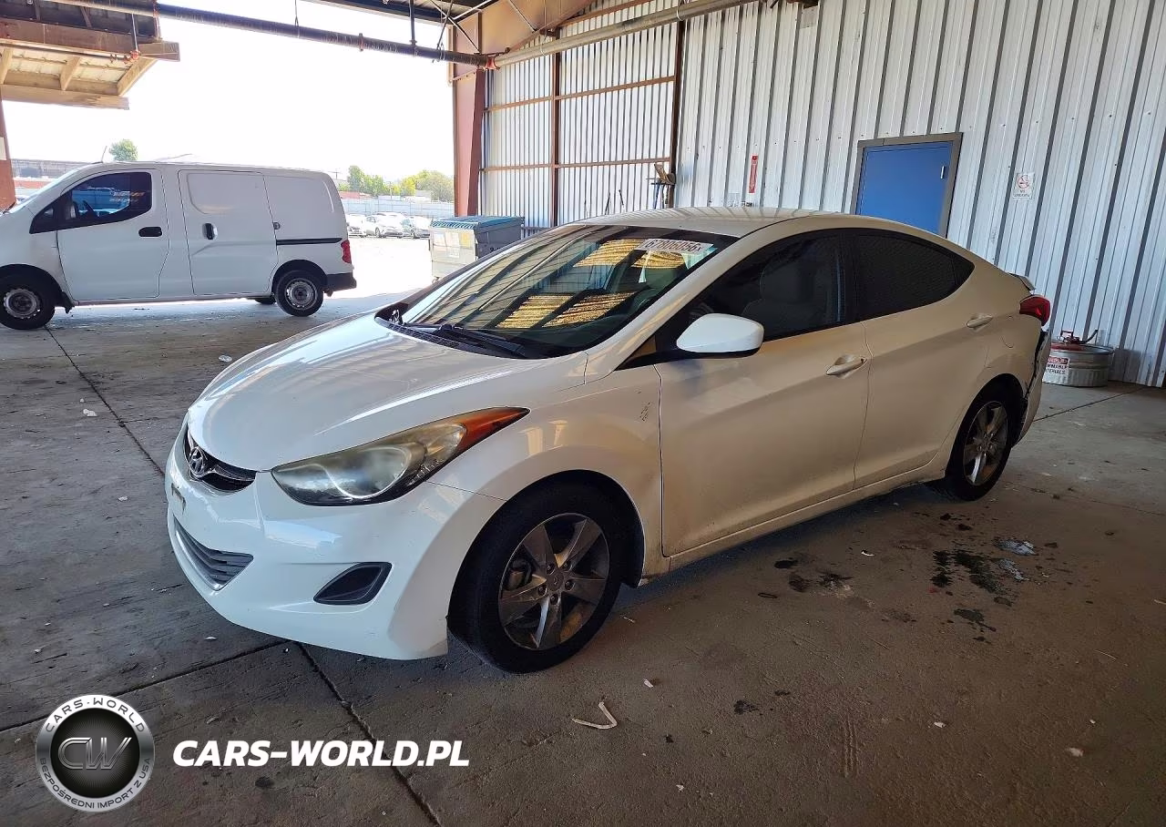 2013 Hyundai Elantra Gls VIN:5NPDH4AE8DH432663 - 1