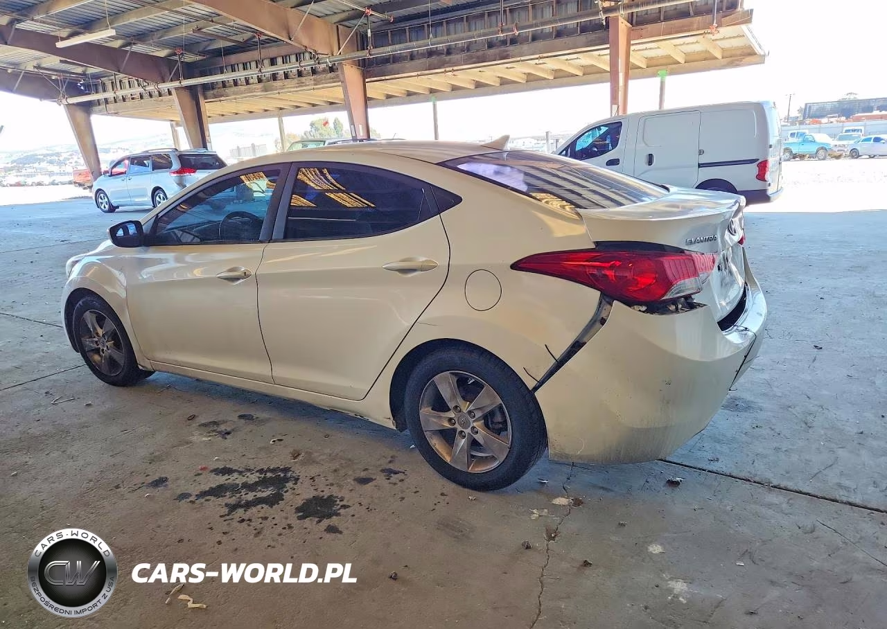 2013 Hyundai Elantra Gls VIN:5NPDH4AE8DH432663 - 2