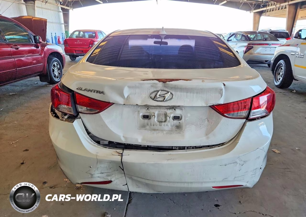 2013 Hyundai Elantra Gls VIN:5NPDH4AE8DH432663 - 6